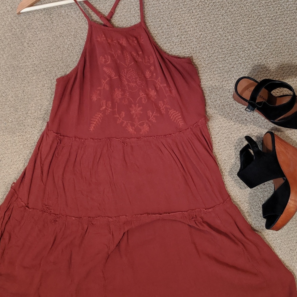 Mossimo Boho, flowy floral dress